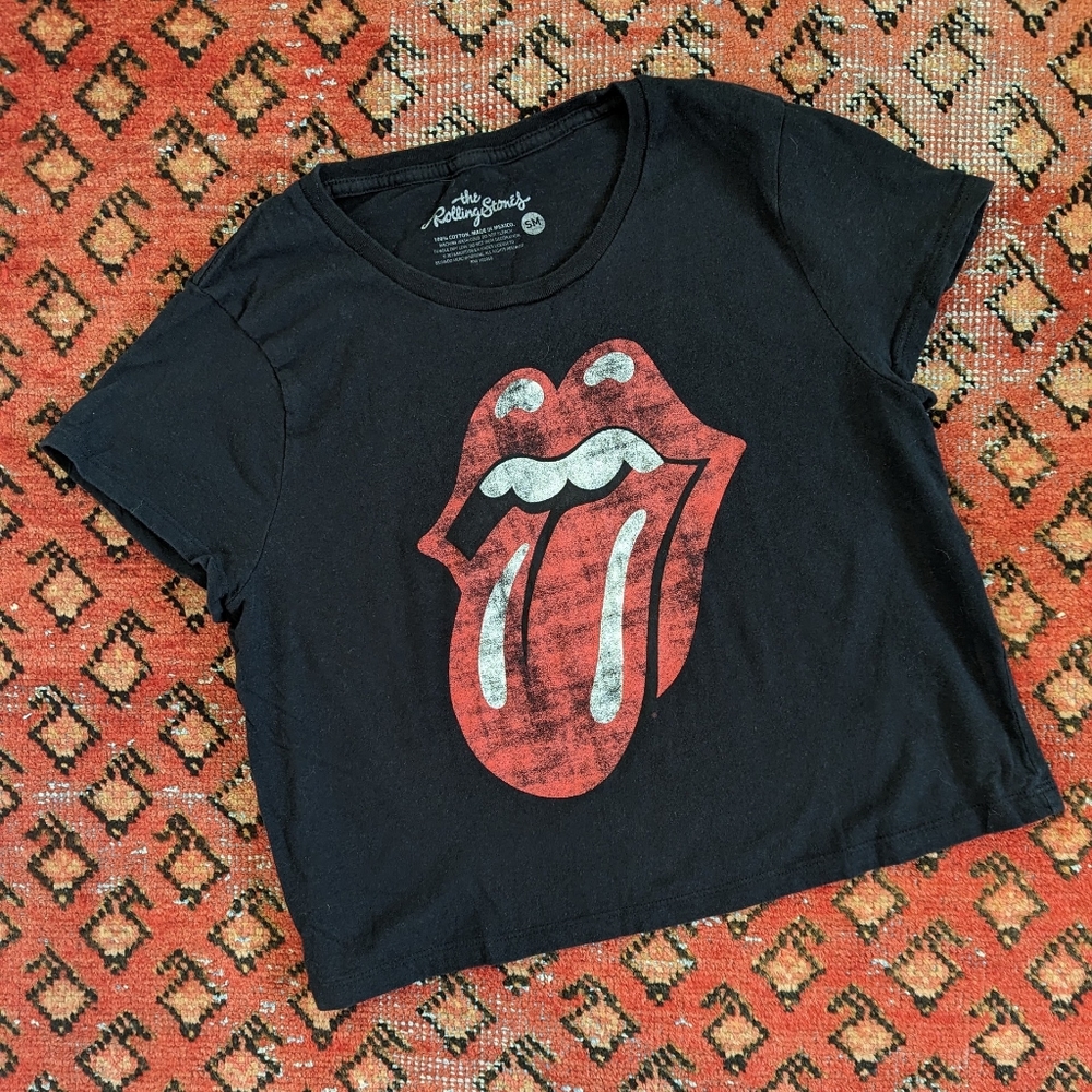 Size Small Boxy Rolling Stones T-Shirt